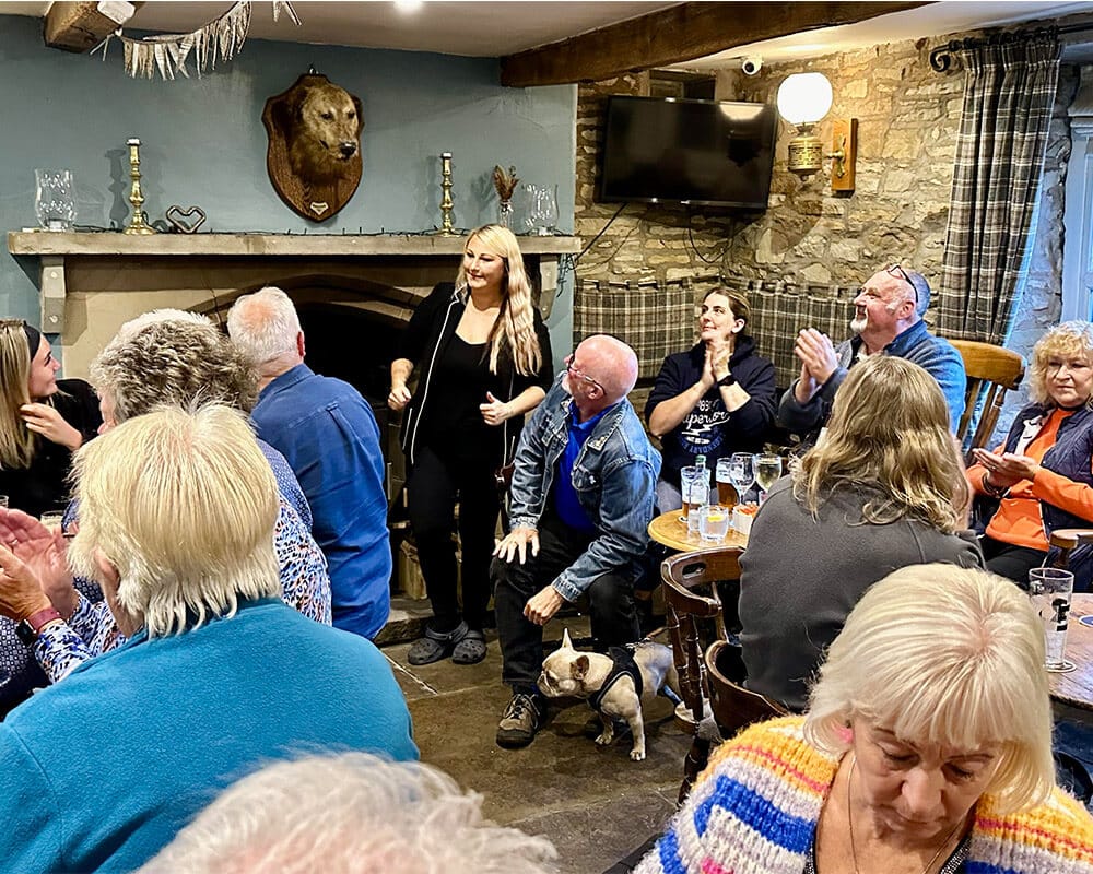 community services at the dog inn belthorn